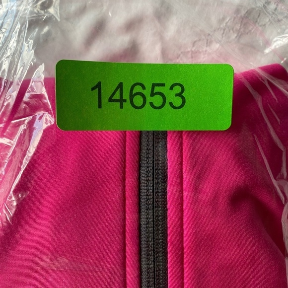 Tuff Athletics Women's Lightweight Pink Athletic Zip Up Hoodie Jacket Medium - Picture 15 of 15